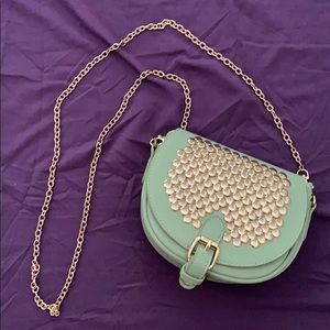 NEW boutique cross body side satchel purse